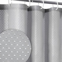 Cortina De Baño Impermeable Poliester 180x180 Gris Calidad®