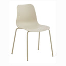 Silla Comedor Milkytea Mate Metal/polipropileno Premium®