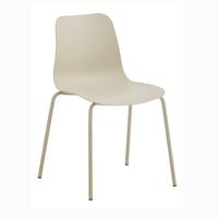 Silla Comedor Milkytea Mate Metal/polipropileno Premium®