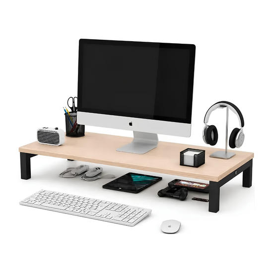 Soporte Para Computadora De Hierro Y Mdf Escritorio Resist®