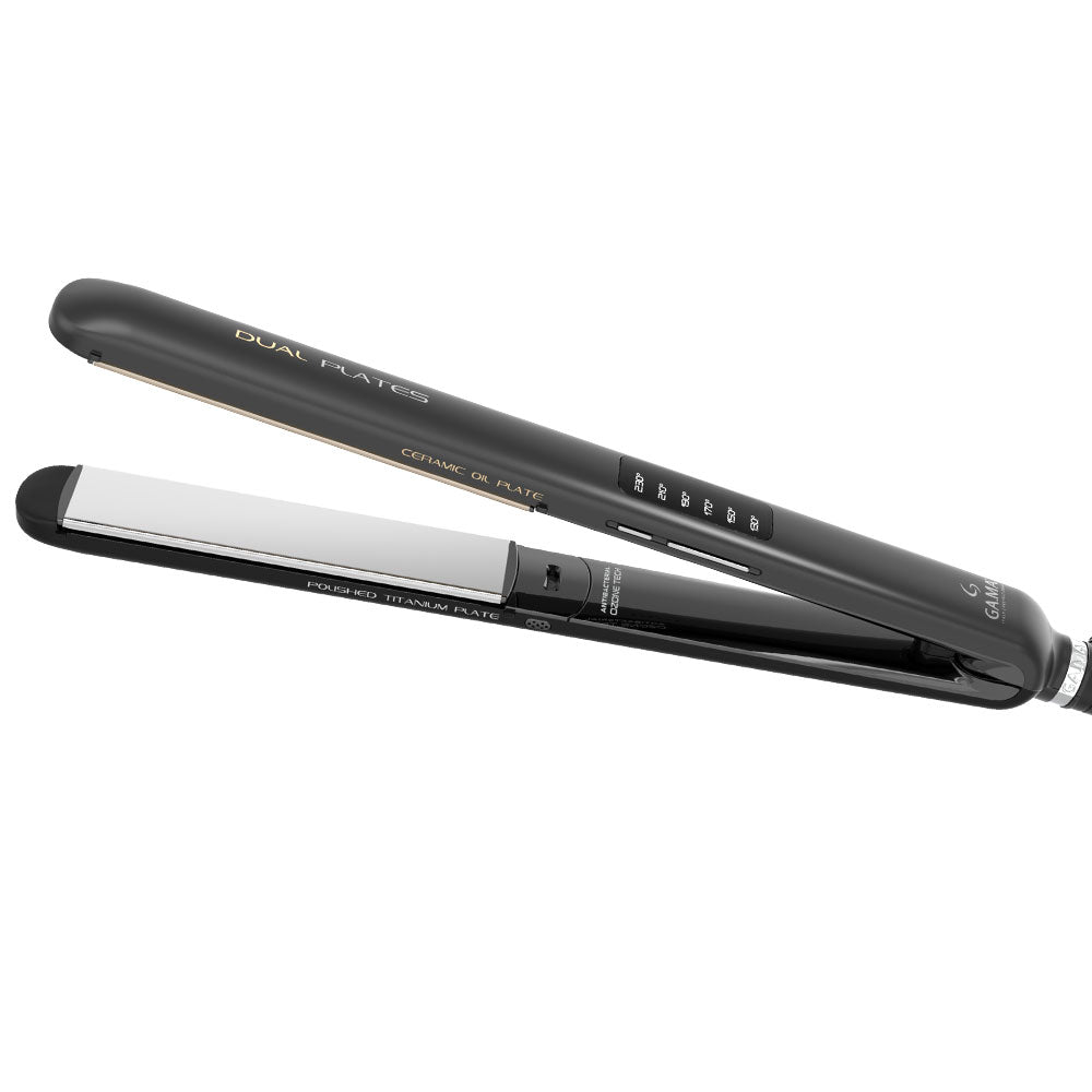 Plancha De Pelo GAMA Italy Cp14 Led Ozono Dual Plates®