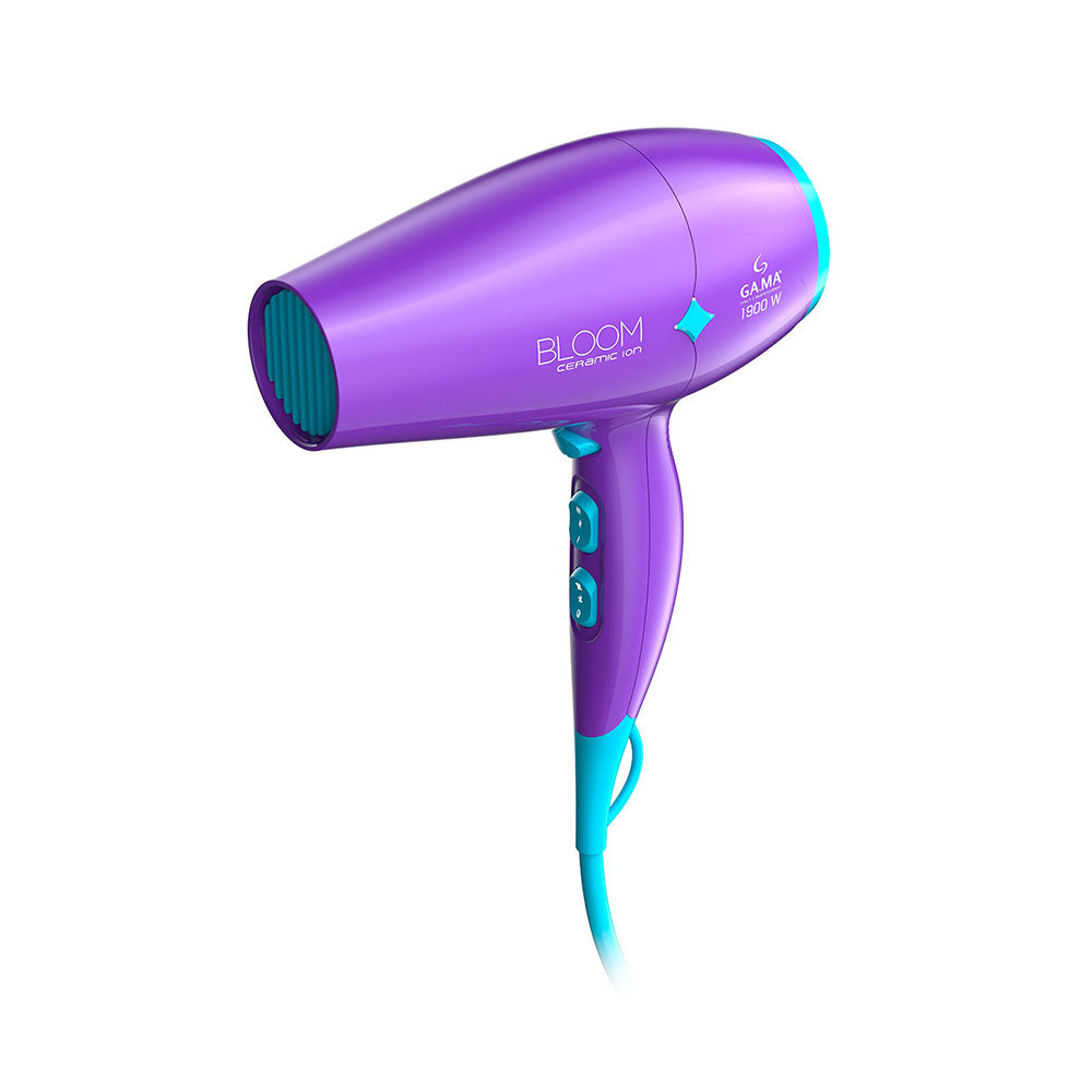 Set GAMA Italy Secador Bloom + Planchita Elegance Bloom Violeta®