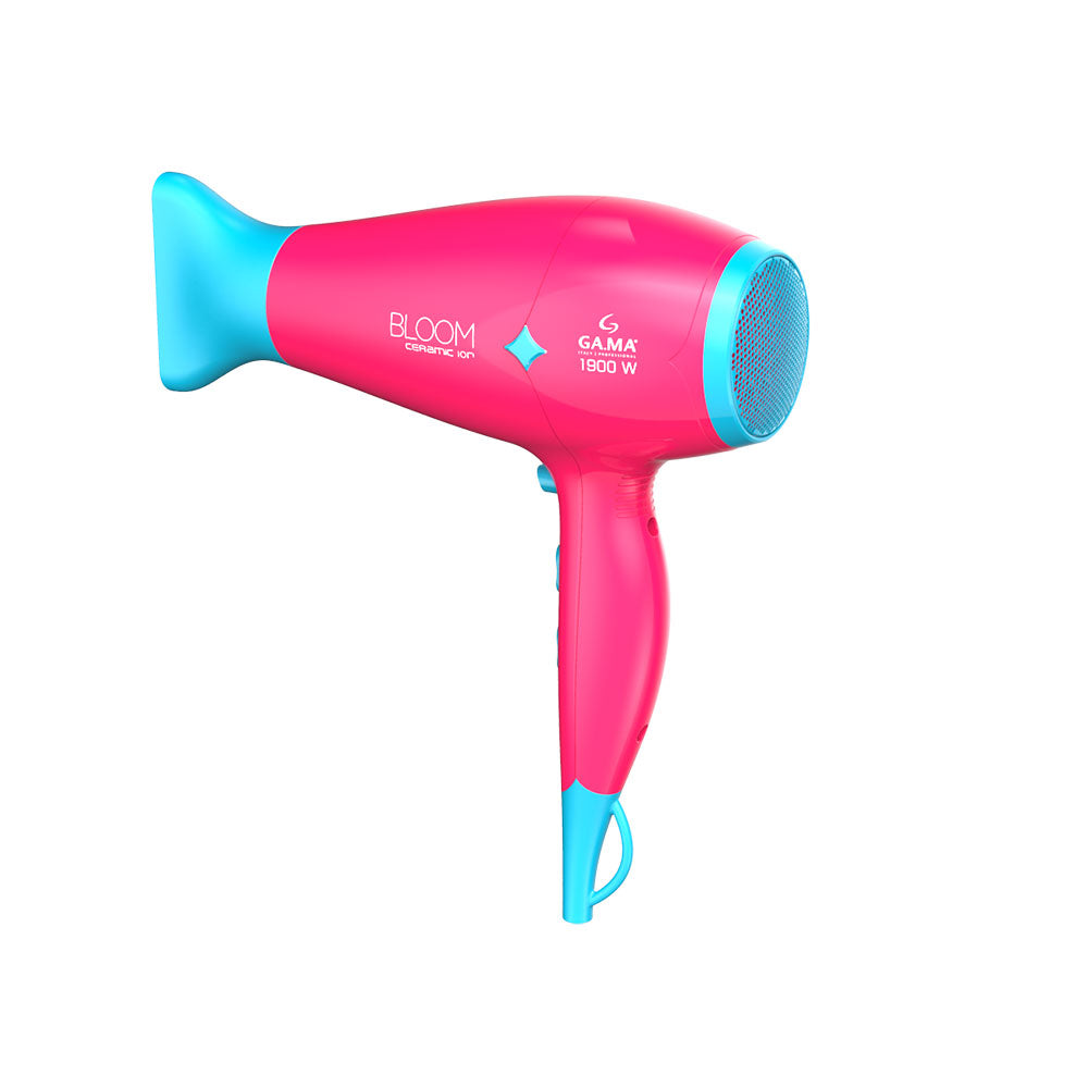 Set GAMA Italy Secador Bloom + Planchita Elegance Led Bloom Pink®