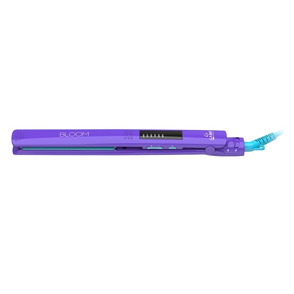 Set GAMA Italy Secador Bloom + Planchita Elegance Bloom Violeta®