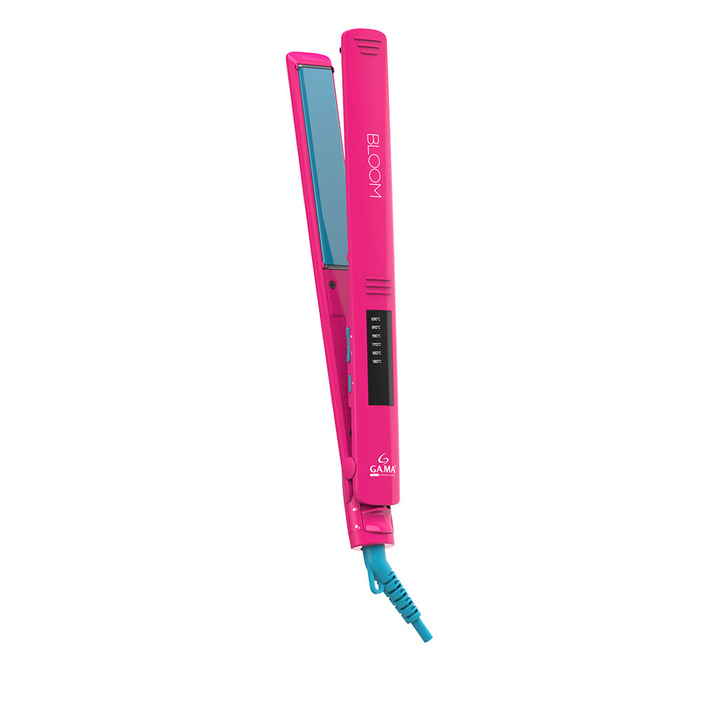 Set GAMA Italy Secador Bloom + Planchita Elegance Led Bloom Pink®