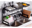 Escurridor De Platos Vasos Acero Inoxidable Premium 55cm Ind