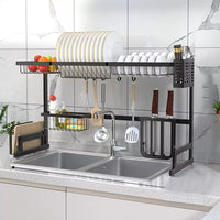 Escurridor De Platos Vasos Acero Inoxidable Premium 55cm Ind