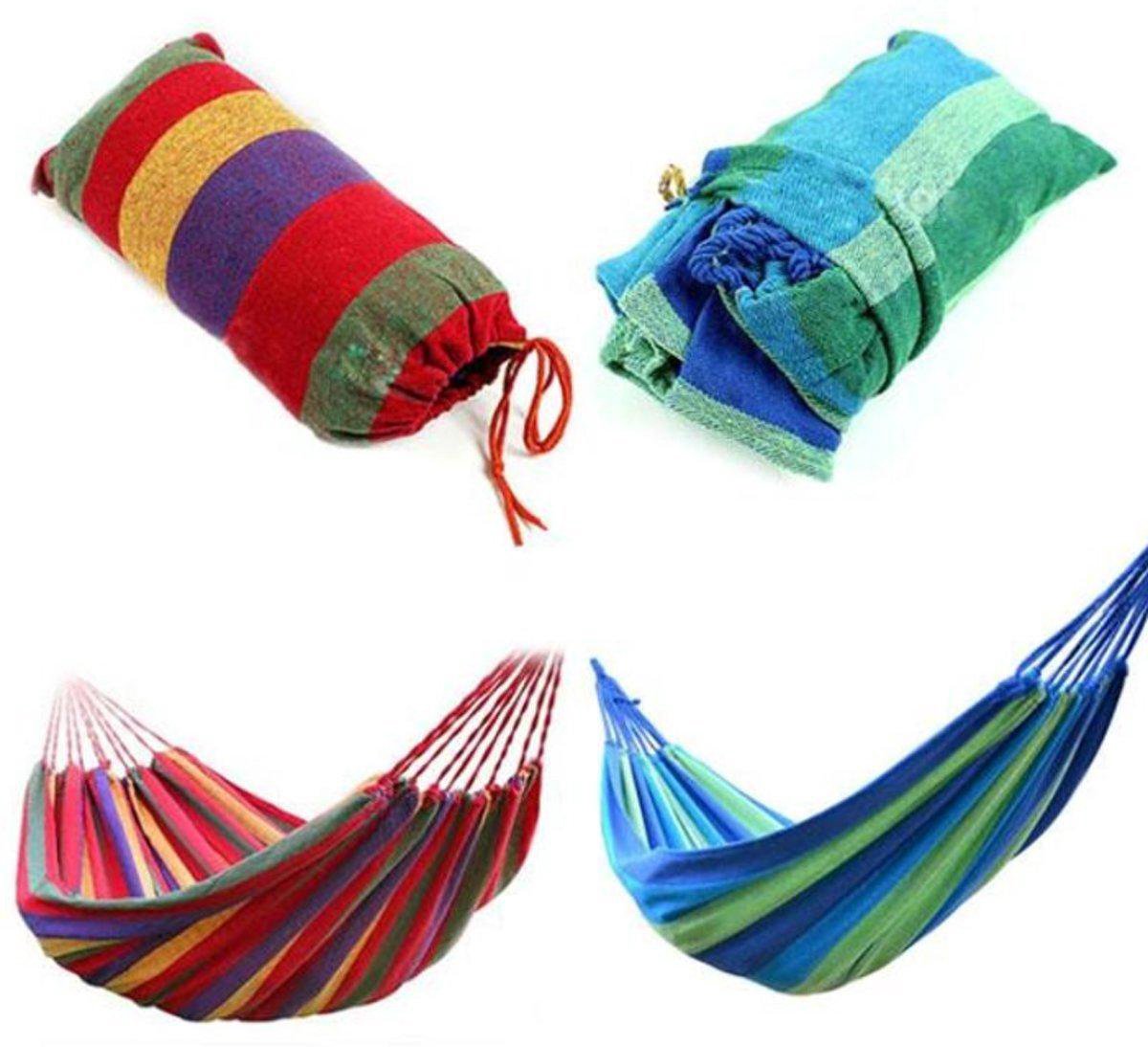 Hamaca Paraguaya De Algodón Resistente Colgante