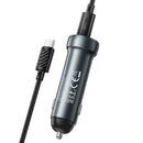 Cargador Para Auto Z54b Dos Puertos Tipo C De 60 W+cable®