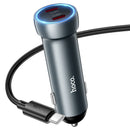 Cargador Para Auto Z54b Dos Puertos Tipo C De 60 W+cable®