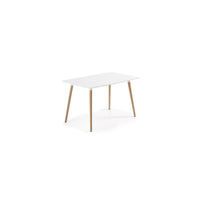 Mesa Comedor Rectangular Mdf Lacado Moderno Sin Silla®