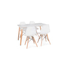 Mesa Comedor Rectangular Mdf Lacado Moderno Sin Silla®