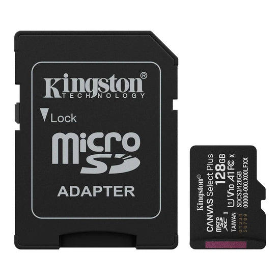 Tarjeta Memoria Micro Sd Kingston Canvas Select Plus 128gb®