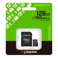 Tarjeta Memoria Micro Sd Kingston Canvas Select Plus 128gb®