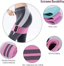 Set De 3 Mini Bandas Elásticas De Tela. Resistencia, Fitness
