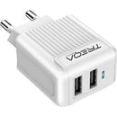 Cargador Treqa Compatible Usb Doble 3.1a 100-240v®
