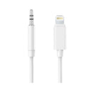 Cable Adaptador Auxiliar Compatible Lightning A 3.5 Treqa®