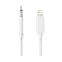 Cable Adaptador Auxiliar Compatible Lightning A 3.5 Treqa®