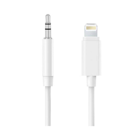 Cable Adaptador Auxiliar Compatible Lightning A 3.5 Treqa®