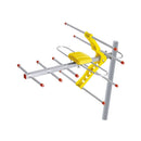Antena Digital Exterior Tv Amplificadora Cable 8 Metros