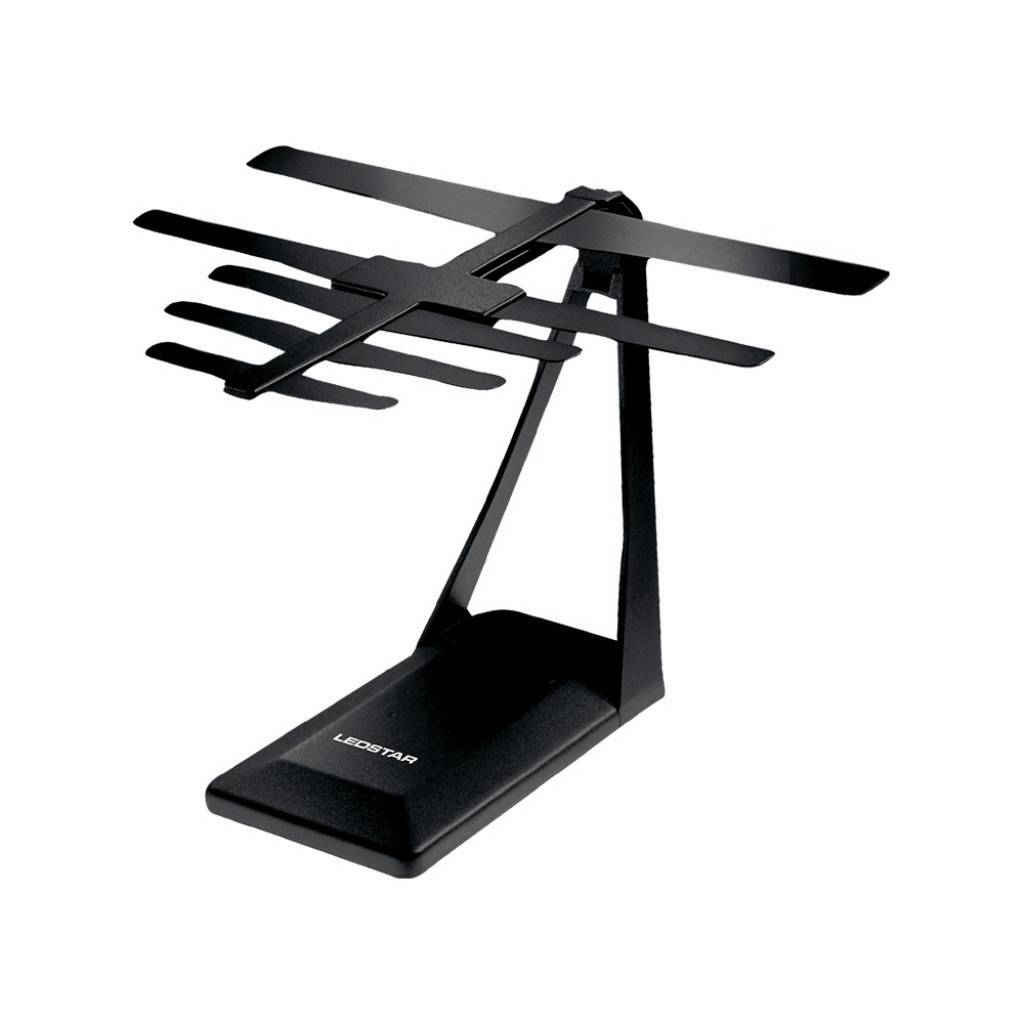 Antena Para Interior Ledstar Tv Digital Cable 1,5mts Negro
