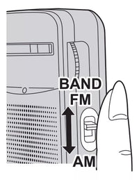 Radio Panasonic Profesional Portátil Am/fm Analógica Gtía®