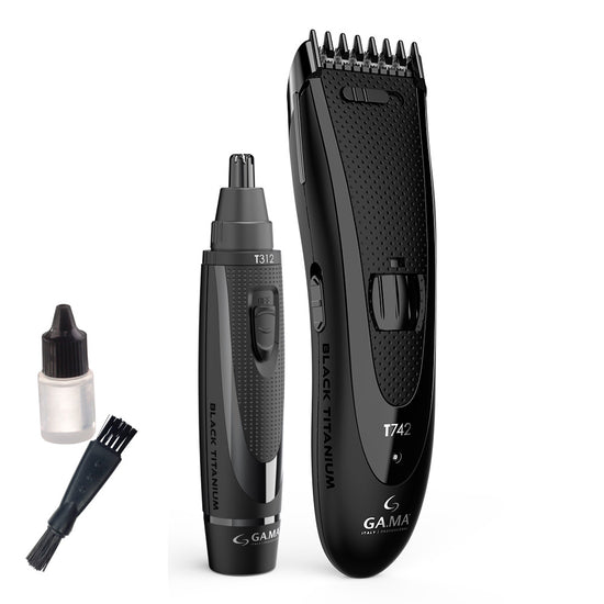 Afeitadora Wireless GAMA Titanium 744 Cortadora + Trimmer®