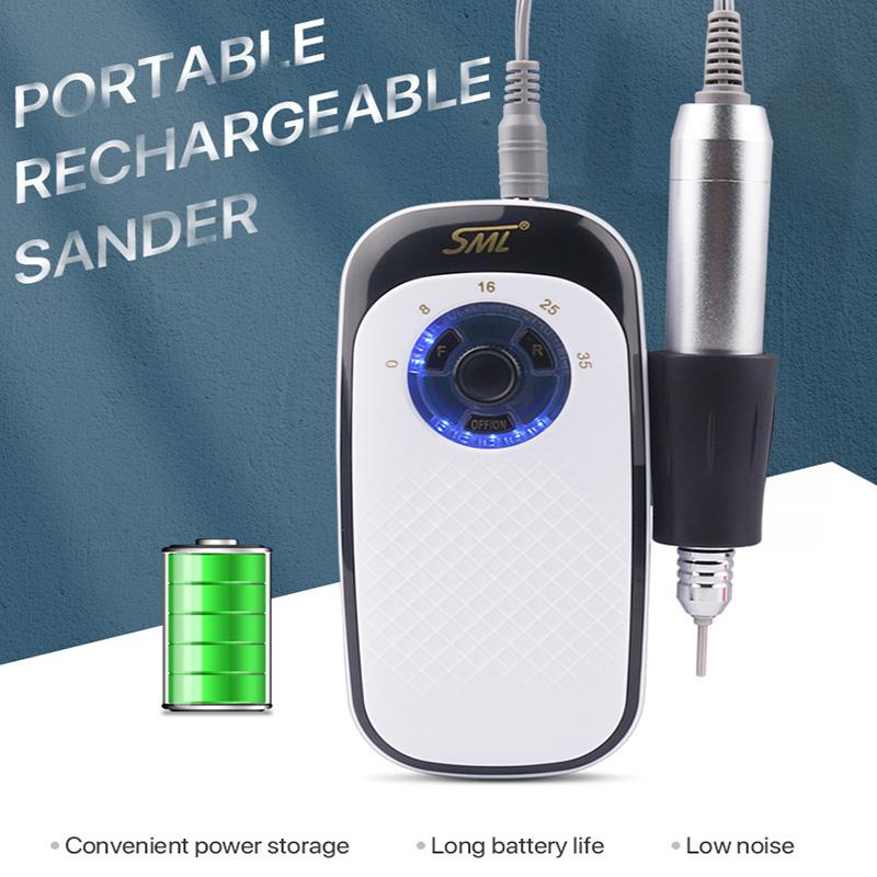 Torno De Uñas Recargable Profesional 35000rpm
