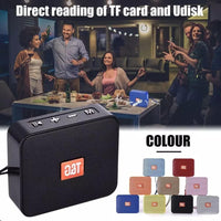 Parlante Portátil Mini Pro Tyg Tg-166 Bluetooth Fm Sd®