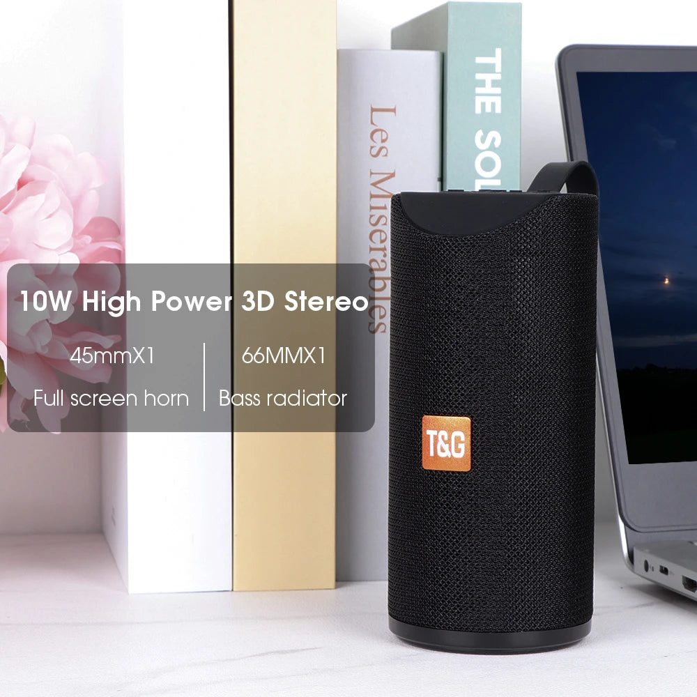 Parlante Portátil Tyg Tg-113a Bt Usb Msd Fm Aux Manos Libre®